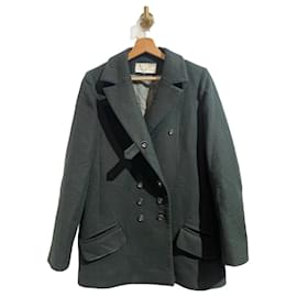 Chloé-CHLOE  Coats T.fr 36 WOOL-Green