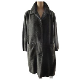 Georges Rech Wool coat, bronze, taille 38. Khaki