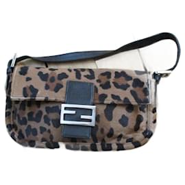 Fendi-BOLSA BOLSA, Estampado de leopardo.-Multicolor