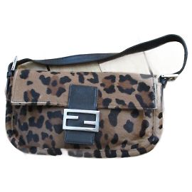 Fendi SACCHETTO BORSA, Leopardato. Multicolore
