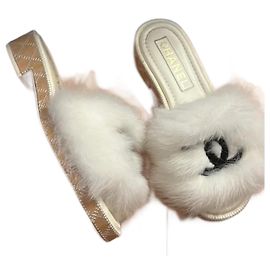 Chanel bailarinas Blanco