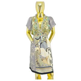 Autre Marque #vestido de seda floral derhy Multicolor