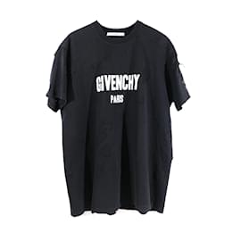 Givenchy-GIVENCHY T-shirt T.Cotone S internazionale-Nero
