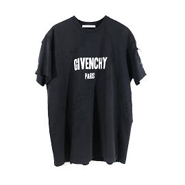GIVENCHY - Camiseta Destroy (S) Negro
