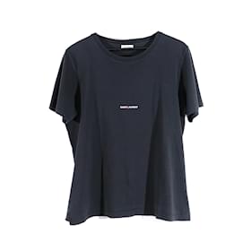 Saint Laurent-SAINT LAURENT T-shirts T-shirts.International XL Coton-Noir