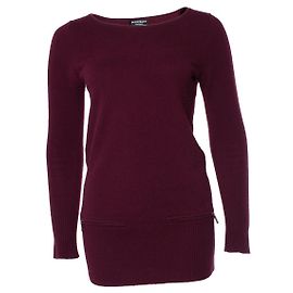 Autre Marque Répéter, robe en cachemire bordeaux Rouge