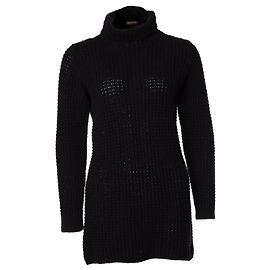 Autre Marque Wiederholen, gestrickter schwarzer Pullover Schwarz