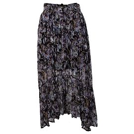 IRO, maxi Junea ruffle skirt with floral print Multiple colors