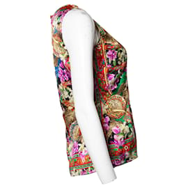 Autre Marque-Dolce & Gabbana, Top sans manches multicolore-Multicolore