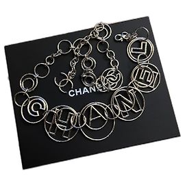 Chanel Gold Metal Belt Gold hardware