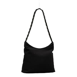 Salvatore Ferragamo-Nylon Shoulder Bag AQ-21 8801-Black