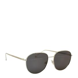 Fendi-Tinted Aviator Sunglasses FF 0379-Black