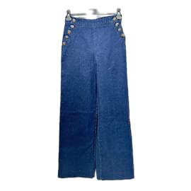 SéZane-SEZANE  Jeans T.fr 38 Denim - Jeans-Navy blue