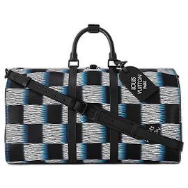 Louis Vuitton LV Keepall lua azul nova Azul