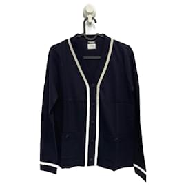 Chanel-Cardigan Chanel Uniform-Azul marino