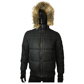 Redskins-Kapuzenjacke Schwarz