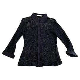 Anne Fontaine-Knitwear-Navy blue,Dark blue