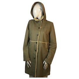 Parka caqui Comptoir des Cotonniers Caqui