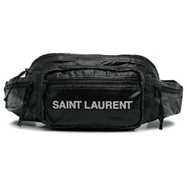 Saint Laurent-Saint Laurent Black Nuxx Belt Bag-Black