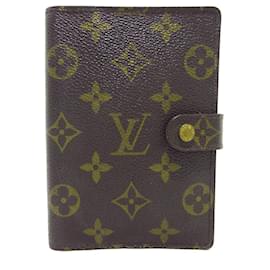 Louis Vuitton-Louis Vuitton Agenda Cover-Brown