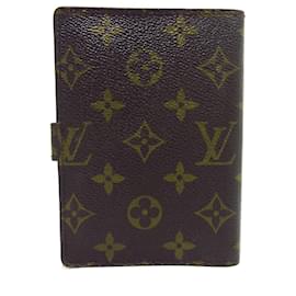 Louis Vuitton-Louis Vuitton Agenda Cover-Brown