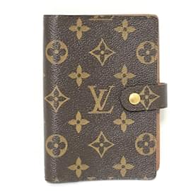Louis Vuitton-Louis Vuitton Agenda Cover-Brown