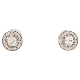 Boucheron-BOUCHERON AVA WHITE GOLD EARRINGS 18k diamonds 0.68CT EARRINGS-Silvery