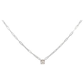 COLLAR DINH VAN LE CUBE DIAMANTES MODELO GRANDE 608213 35-45 COLLAR CM Plata