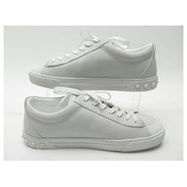 Valentino-NEW VALENTINO SHOES SNEAKERS 42 CITYPLANET 3Y2sof90 LEATHER SNEAKERS-White