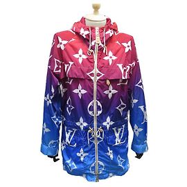 NEW LOUIS VUITTON MONOGRAM SUNSET FLOW PARKA JACKET04 windbreaker 36 S COAT Multiple colors