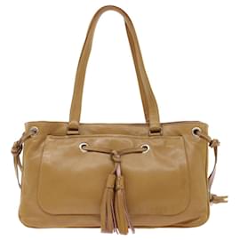 Prada Handtasche Nylon 2way Umhängetasche Beige Auth cl637 ref.990480 -  Joli Closet