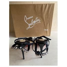 Christian Louboutin-Mafaldina Spikes-Black
