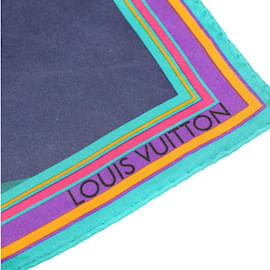 Louis Vuitton-Écharpes LOUIS VUITTON-Bleu