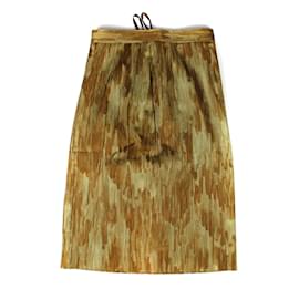 Saint Laurent-SAINT LAURENT Skirts-Brown