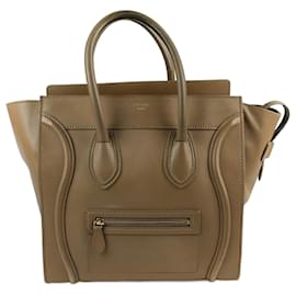 Céline-CELINE Handbags Luggage-Brown