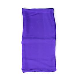 Louis Vuitton-LOUIS VUITTON Silk handkerchief-Purple