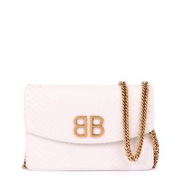 BALENCIAGA Bolsas corrente BB Branco