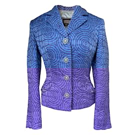 Versace-VERSACE Jackets-Blue