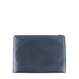 Saint Laurent-SAINT LAURENT Clutch bags-Navy blue