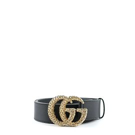 GUCCI Ceintures GG Boucle Noir