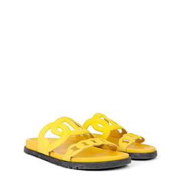 Hermès-HERMES Sandals Extra-Yellow