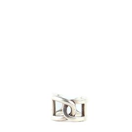 Hermès HERMES Anelli Catena d'Ancre Argento