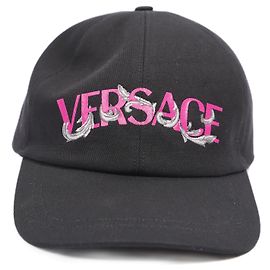 Berretto da baseball Versace Nero / cotone rosa 59 Nero