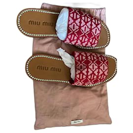 Chanclas miu miu Multicolor