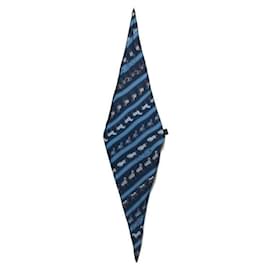 Hermès-***HERMES Losange-Azul marinho