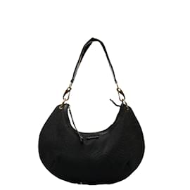 Gucci-Canvas Hobo Bag 106663-Black