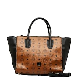 MCM Vintage Black Small Shoulder Bag Leather ref.427354 - Joli Closet