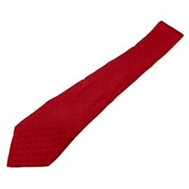 Hermès-***Cravate HERMES-Rouge