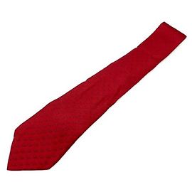 Hermès tie red Red