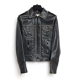 Saint Laurent SLIMANE LEATHER BLACK FR34/36 Noir